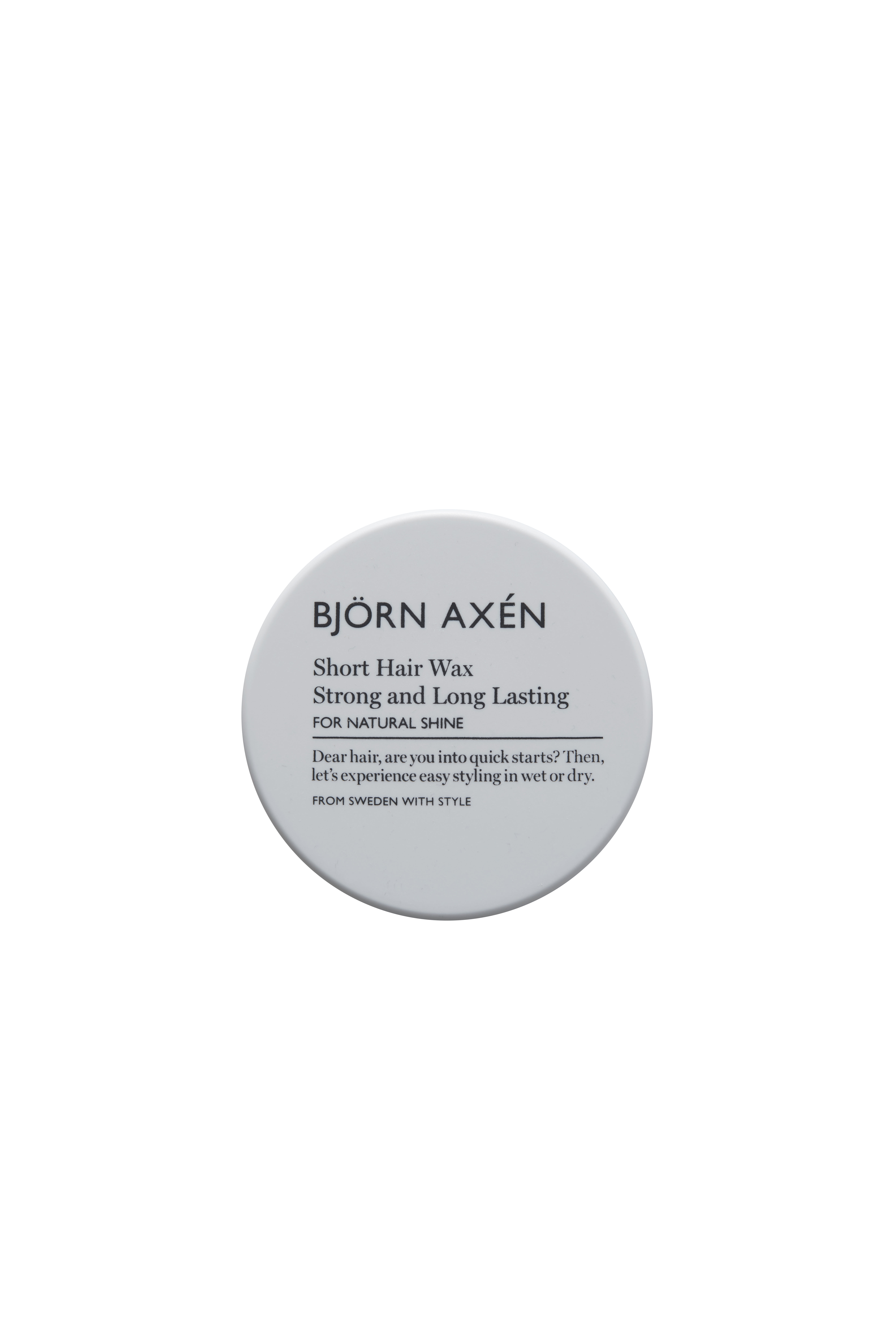 Віск для короткого волосся Björn Axén Short Hair Wax Strong and Long Lasting for Natural Shine